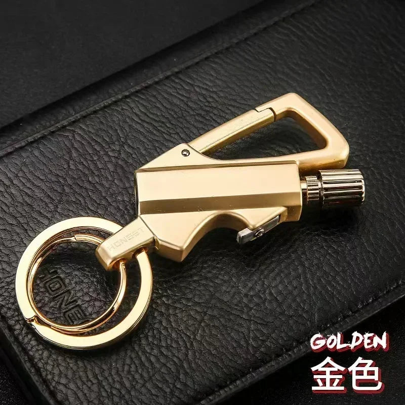 2024 Outdoor Match Kerosene Multifunctional Camping Lighter Waterproof Portable Lighter Waterproof Metal Outdoor Survival Tool